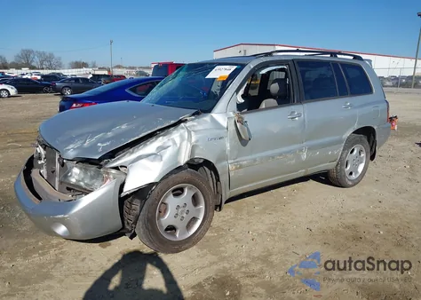 2004 Toyota Highlander Limited V6 from USA, damaged, VIN JTEDP21A240031171